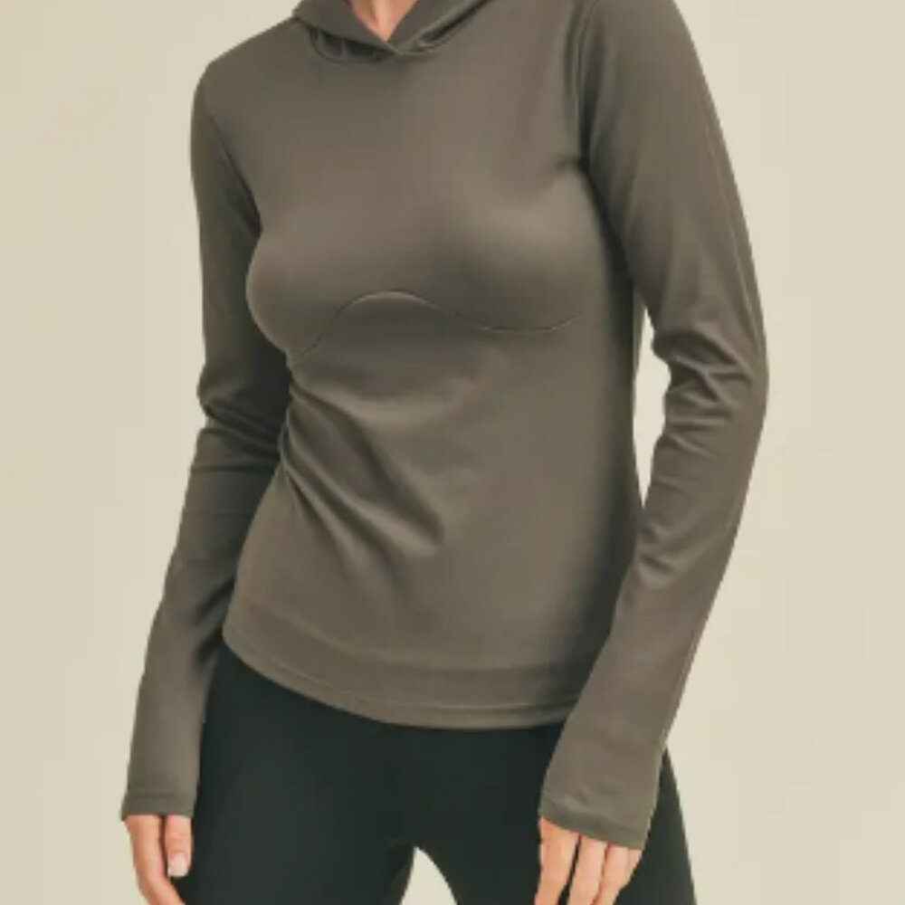 Soft Long Sleeve Contour Runner Hoodie
